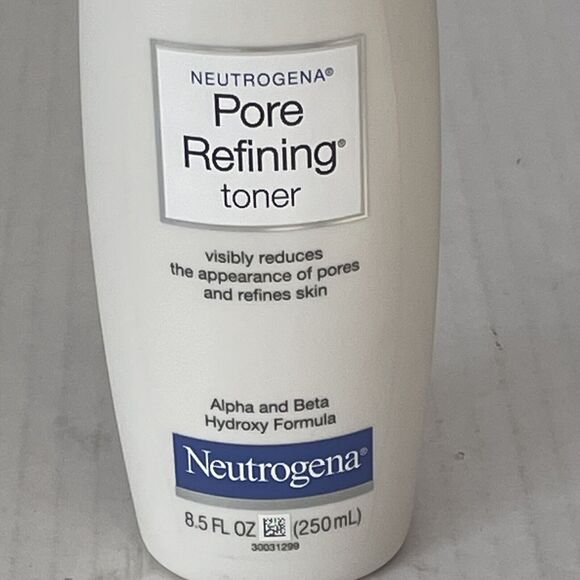Neutrogena Pore Refining Toner 8.5 Fl oz 250ml Alpha And Beta Hydroxy Formula - Picture 4 of 6